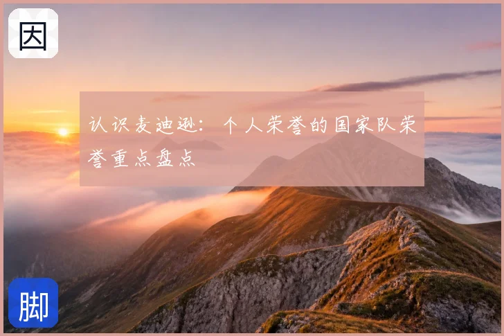 认识麦迪逊：个人荣誉的国家队荣誉重点盘点